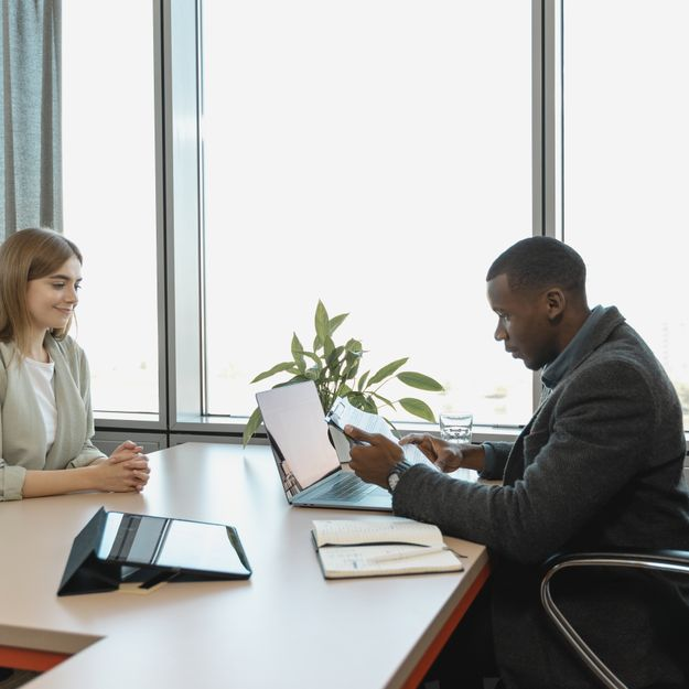 Consultant matching a candidate to a role